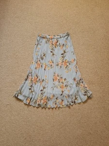 Pleated Floral Skirt Size 10 - Picture 1 of 4
