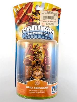 Sealed Skylanders Red DRILL SARGEANT Figure Spyro's Adventure Activision 2011 - Image 1 of 4
