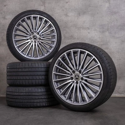 Mercedes C-Klasse AMG Felgen 19 Zoll W206 S206 Sommerräder A2064011900 - Bild 1 von 4