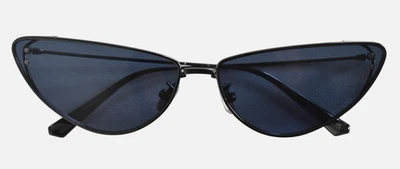 Authentic DIOR MISSDIOR MISS DIOR B1U Gunmetal Blue CAT EYE Ladies Sunglasses - Image 1 of 4