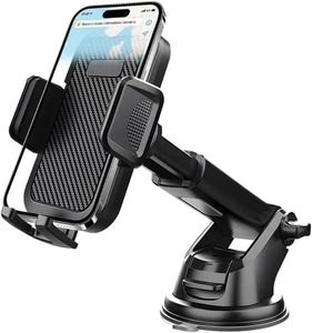 Support Téléphone Voiture Support 360° Rotatif Pare-Brise Voiture Tableau de Bord Support Universel - Photo 1 sur 6