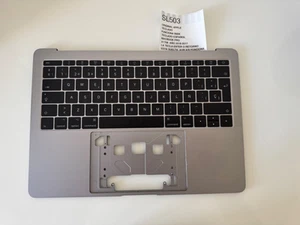 TECLADO MACBOOK PRO 13 A1708 AÑO 2017 Y 2016 COLOR GRIS 1 BOTON SUELTO VER FOTOS - Afbeelding 1 van 18
