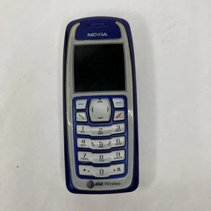 Nokia 3100b - Azul Real y Plata Teléfono Celular Súper Raro - SIN PROBAR - Imagen 1 de 3