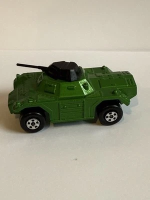 Matchbox 1973 Lensey 1-75 Nº 73d Comadreja Rolamatics Superrápido Metálico Verde Bonito Foto 1 de 4