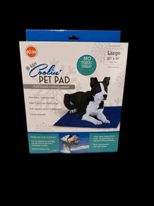 K&H Pet Products Coolin Pet Pad Large Blue 20" x 36" x 0.75" - 1787 - Picture 1 of 4