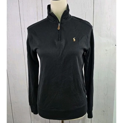 Polo Ralph Lauren 1/4 Zip Pullover Shirt Kids Large 14/16 Boys Embroidered Pony - Image 1 of 4