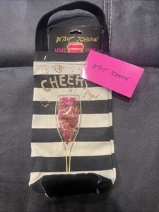 Borsa da vino Betsey Johnson in tela shake - Foto 1 di 2
