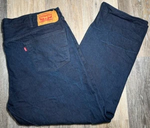 Jeans Levi's 501 bianco rovere cono denim marrone bottoni mosca uomo taglia (42x30) - Foto 1 di 10