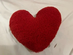 NWT Bedding Red Romantic I Love You Heart Shaped Stuffed Throw Pillow Nordstrom - Picture 1 of 5