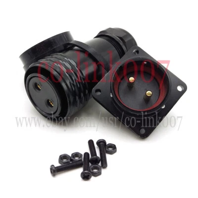 WEIPU SA28 50A 2Pin Waterproof Connector Aviation Plug Socket,Wire Connector - Image 1 of 4