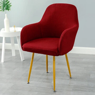 Stretch Wingback Chair Cover ArmChair Protector Banquet Home Dining Slipcover US - Image 1 of 4