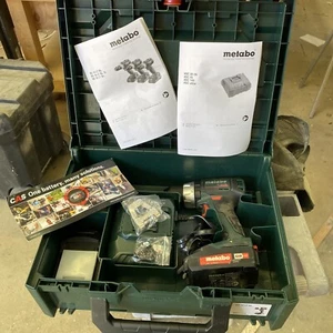 Metabo BS 18 LT BL 18V Cordless Drill Driver Kit With Battery/Charge - Picture 1 of 18