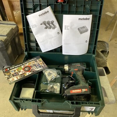 Metabo BS 18 LT BL 18V Cordless Drill Driver Kit With Battery/Charge - Image 1 of 4
