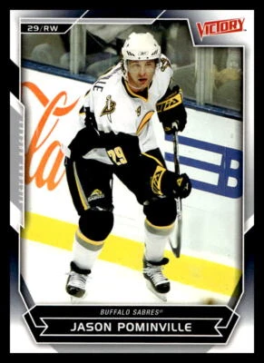 2007 Upper Deck Victory #37 Jason Pominville   Buffalo Sabres - Image 1 of 2
