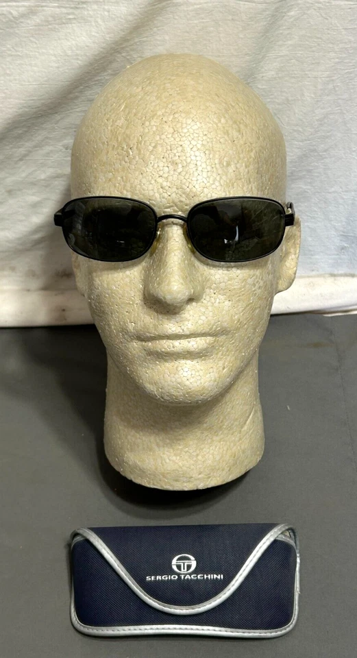 SERGIO TACCHINI Italy Mens SUNGLASSES + CASE Frames ONLY ST 1070-S T803P 135 - Image 1 of 4