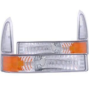 Anzo USA Euro Clear Lens Corner/Parking Lights, Excursion/Super Duty; 511039