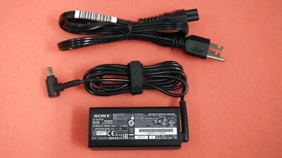 Cargador de fuente de alimentación adaptador de CA original Sony para portátil 45 W VGP-AC19V76 ADP-45CE Foto 1 de 4