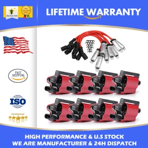 8 High Performance Square Ignition Coils For Chevy GMC 4.8L 5.3L 6.0L 8.1L UF271 - Picture 1 of 16