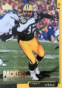 Upper Deck Green Bay Packers 1998 - stagione 1997-98 #GB49 Reggie White - Foto 1 di 1