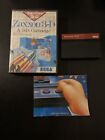 Zaxxon 3-D (Sega Master System, 1988) CIB*Action/Shooter Game**Tested & Works**