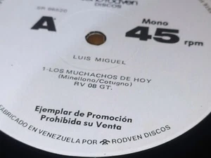 Luis Miguel - Los Muchachos de Hoy ULTRA RARE PROMO Vinyl Lp Venezuela Rodven 85 - Picture 1 of 5