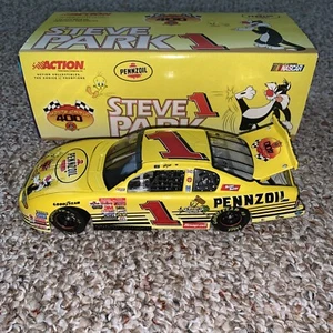 2001 Action Steve Park Pennzoil Looney Tunes 1:24 Chevy Monte Carlo 400 - Picture 1 of 4