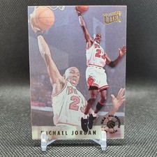 1993-94 Fleer Ultra NBA All-Defense Team Michael Jordan #2 HOF