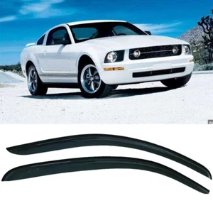 Window Visors Sun Rain Guard Vent Deflector Shade Fit For Ford Mustang 2005-2009 - Picture 1 of 11