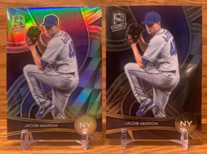 JACOB DeGROM Spectra Prizm 2 Card LOT | 2022 Panini Chronicles Texas RANGERS - Bild 1 von 2