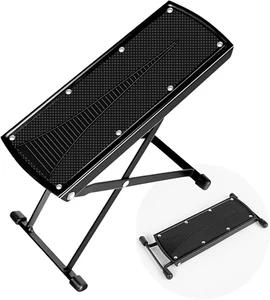 Foldable 6-Position Height Adjustable Pedicure & Manicure Foot Rest, Non-Slip Ru - Picture 1 of 12