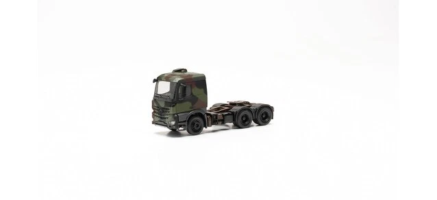 Herpa 747028 - 1/87 Mercedes-Benz 6x4 Trattore " Bundeswehr ", Mimetico - Immagine 1 di 1