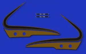Compatible with Yamaha 1973 TX650 - Decal Set - Picture 1 of 1