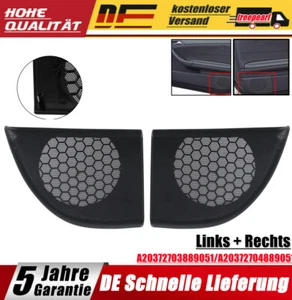 2x Für Mercedes W203 CLC/Coupe 2-Türen Abdeckung Lautsprecher Blende Vorne L& R - Bild 1 von 15