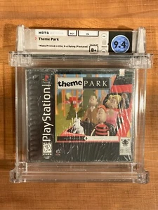 Theme Park Playstation PS1, NEW SEALED GRADED WATA 9.4/B+ - Picture 1 of 2