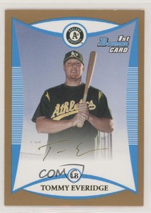 2008 Bowman Prospects Gold Tommy Everidge #BP86