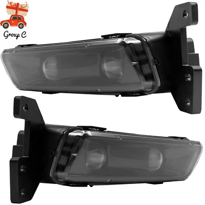 Bumper Fog Light Pair For Dodge Durango SRT 2018-2022 2023 LED DRL Driving Lamp - Image 1 of 4