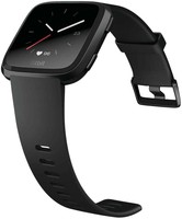 Fitbit VERSA Smartwatch Activity Tracker Black - pre-owned very lightly used