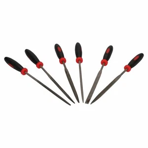Juego de 6 limas de aguja para hobby artesanal metales cerámicos de madera - longitud total 140 mm - Imagen 1 de 3