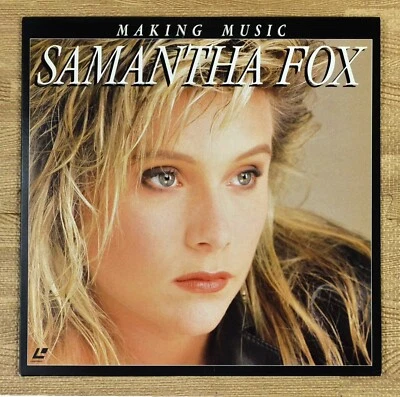 Samantha Fox / Making Music Laserdisc JAPAN LD 08WL-41 - Image 1 of 3