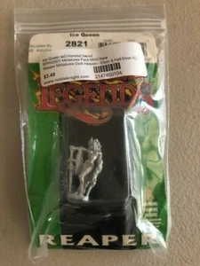 Reaper Miniatures Dark Heaven Legends Ice Queen with 2-Handed Sword RPR02821 New - Picture 1 of 1