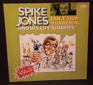 SPiKE JONES & HiS CiTY SLiCKERS CAN'T STOP MURDERiNG VOL. 3 DBL LP RECORD ALBUM - Picture 1 of 4