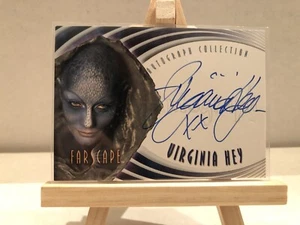 Farscape Autograph Card A7 Virginia Hey (Season 2, 2001) Mint Condition - Picture 1 of 2