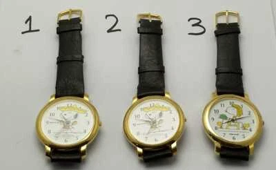 Lot of 3 Peanuts SNOOPY Digi-Tech Quartz Vintage Men’s Watch ABU193MHN6 - Image 1 of 4