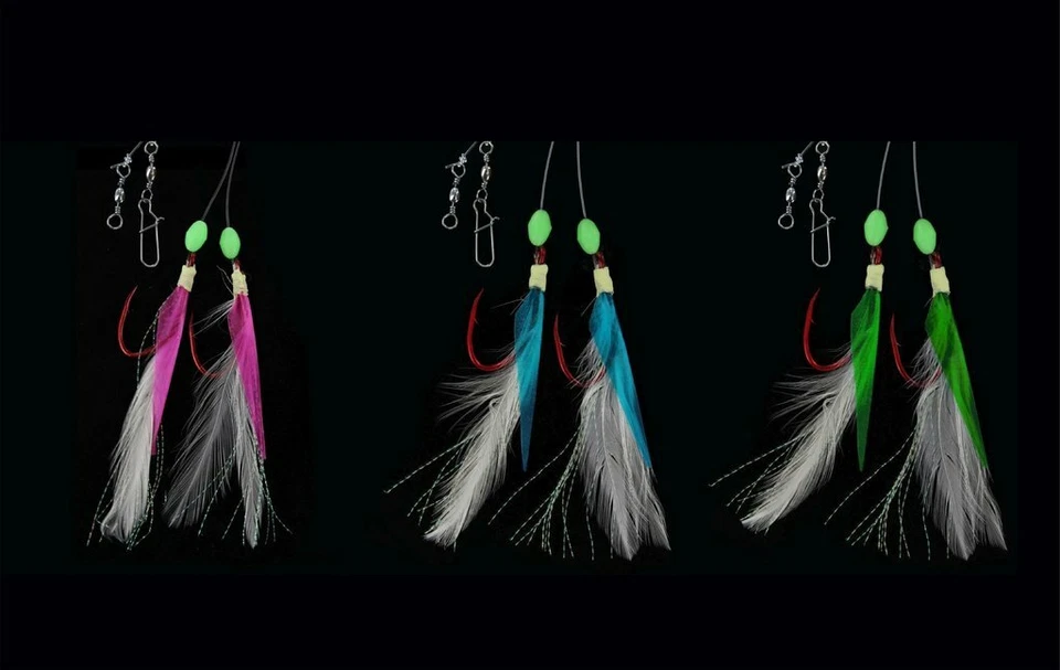 DEGA Meeresvorfach Haken 8/0 Dorschvorfach Norwegenvorfach Pilkvorfach Dorsch - Bild 1 von 1