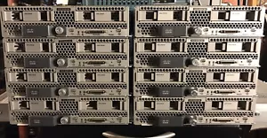 Lot of 8 Cisco B200 M4 16x E5-2660V3 2048GB Blade Server VIC1240 UCS-MR-1X162RU - Picture 1 of 6