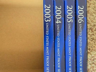 US MINT PROOF SETS 2003-2006 - Image 1 of 2