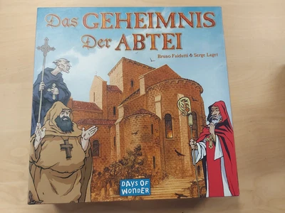 Das Geheimnis der Abtei - Days of Wonder - Brettspiele-Sammlung-Konvolut-Boardga - Bild 1 von 4