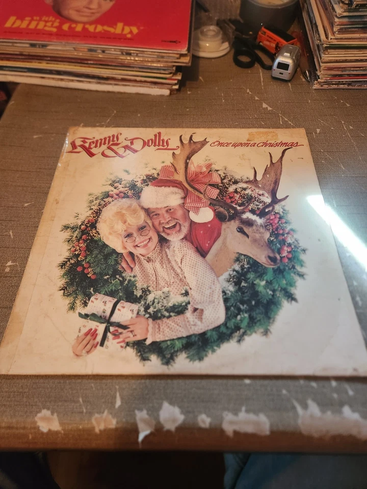 Once Upon a Christmas by Rogers, Kenny / Parton, Dolly RCA Records Vinyl Album - Image 1 of 3