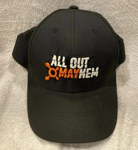 Unbranded "All Out Mayhem" Black Baseball Cap - Breathable - Picture 1 of 11