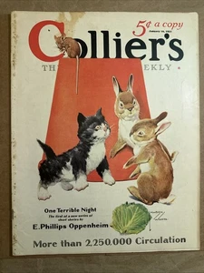 Collier’s Magazine January 10, 1931 One Terrible Night E. Phillips Oppenheim - Picture 1 of 4